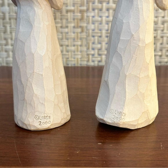 🌟2xHP🌟VTG 2000 Set 2 Willow Tree "Sisters by Heart" Artist Susan Lordi Demdaco - Picture 8 of 12